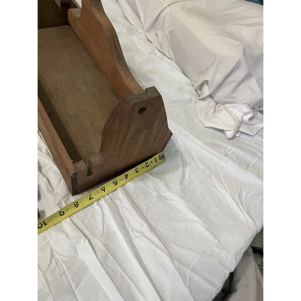Vintage Wood Clamp, Sears Craftsman Lot Of 2 With Wooden‎ Tool Carrier